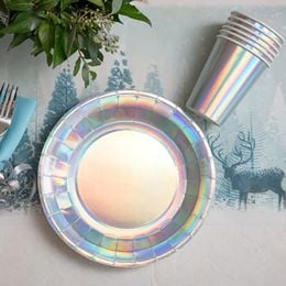 Bildspel - Pappersmuggar Regnbågsskimrande