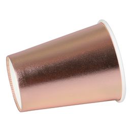 Bildspel - Pappersmuggar Roséguld Metallic
