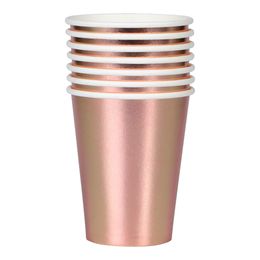 Bildspel - Pappersmuggar Roséguld Metallic