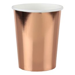 Pappersmuggar Roséguld Metallic