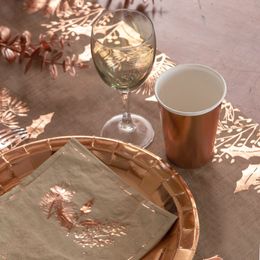 Bildspel - Pappersmuggar Roséguld Metallic