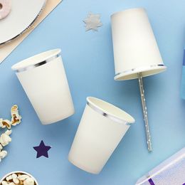 Bildspel - Pappersmuggar Silver/Grå Ombre