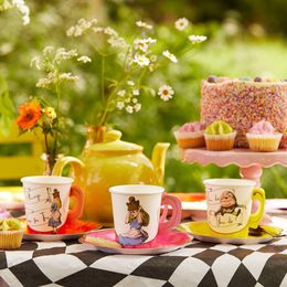 Lysbildefremvisning - Papkrus Tea Party Alice Wonderland