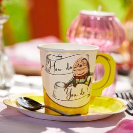 Lysbildefremvisning - Papkrus Tea Party Alice Wonderland