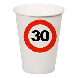 Pappersmuggar Trafikskylt 30