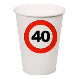 Pappersmuggar Trafikskylt 40