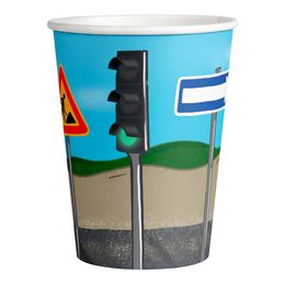 Pappersmuggar Vägarbete