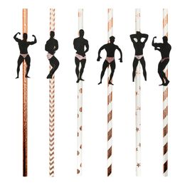 Papirsugerør Bodybuilder