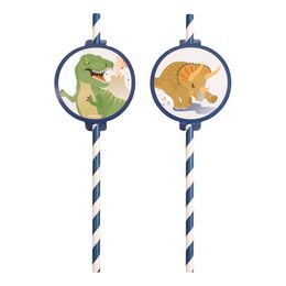 Papperssugrör Dinosaurier