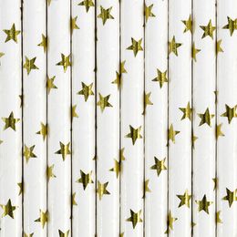 Lysbildefremvisning - Papsugerør Guldstjerner