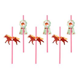 Lysbildefremvisning - Papsugerør Heste