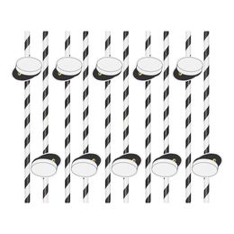 Papperssugrör Studenthattar