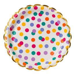 Papperstallrikar Konfetti