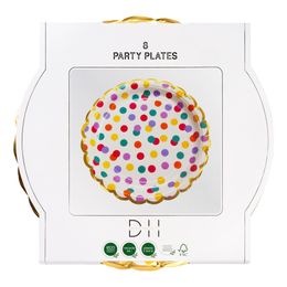 Bildspel - Papperstallrikar Konfetti