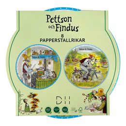 Lysbildefremvisning - Paptallerkener Pettson & Findus