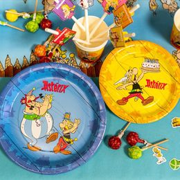 Diaesitys - Asterix-pahvilautaset