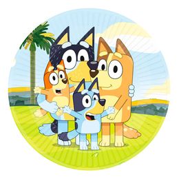 Papperstallrikar Bluey