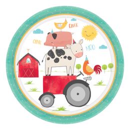 Papptallerkener Bondegård