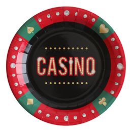 Papperstallrikar Casino