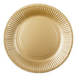 Papptallerken Champagne