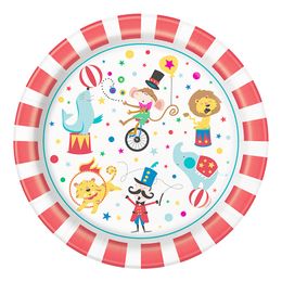 Papperstallrikar Cirkus