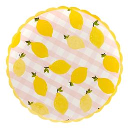 Paptallerkener Citroner