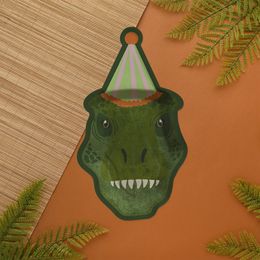 Bildspel - Papperstallrikar Dinosaurier T-Rex