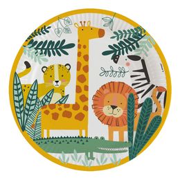 Pahvilautaset Viidakon Eläimet