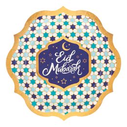 Papperstallrikar Eid Mubarak