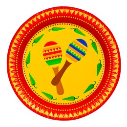 Papperstallrikar Fiesta