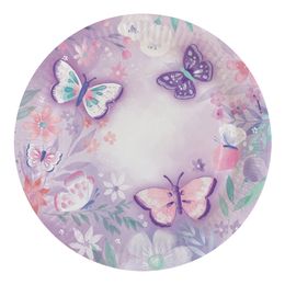 Paptallerkener Sommerfugle