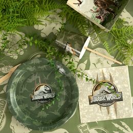 Bildspel - Papperstallrikar Jurassic World