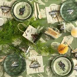 Bildspel - Papperstallrikar Jurassic World