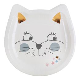 Papptallerkener Kitty Party