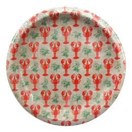 Papperstallrikar Kräftskiva