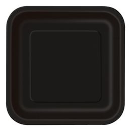 Pahvilautaset Neliö Musta