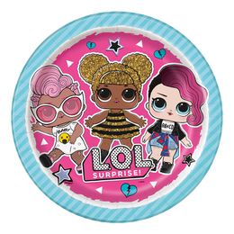 Papperstallrikar LOL Surprise