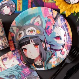 Bildspel - Papperstallrikar Manga