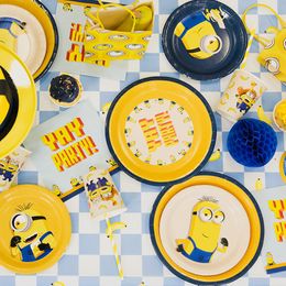 Bildspel - Papperstallrikar Minions