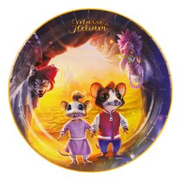Bildspel - Papperstallrikar Musse & Helium Äventyr