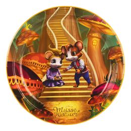 Bildspel - Papperstallrikar Musse & Helium Äventyr