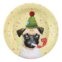 Papperstallrikar Party Hund