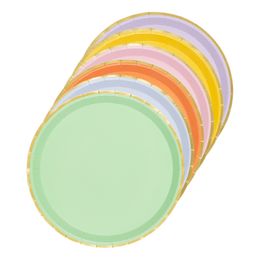 Papperstallrikar Pastell