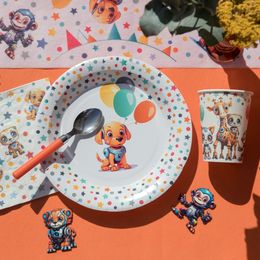 Diaesitys - Pahvilautaset Robottieläin