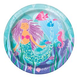 Papptallerkener Havfrue