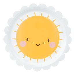 Papperstallrikar Sol