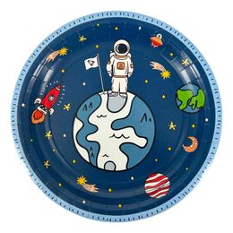 Papperstallrikar Space World