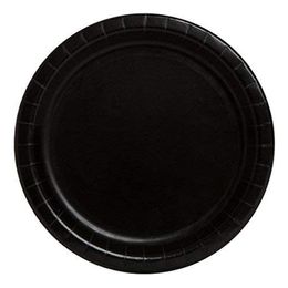 Papptallerken Sorte