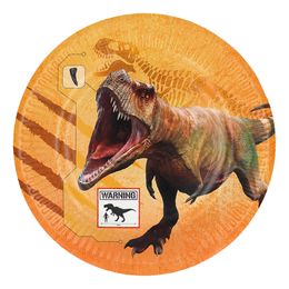 Papperstallrikar T-Rex