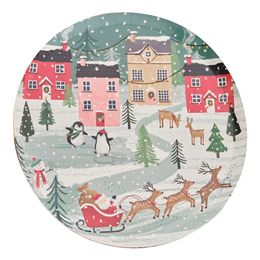 Papptallerkener Julenisseland